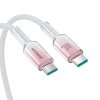 eng pl Joyroom S A42 Crystal Clear Series 60W USB C USB C cable 1 2m white 182001 7