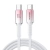 eng pl Joyroom S A42 Crystal Clear Series 60W USB C USB C cable 1 2m white 182001 1