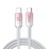 eng pl Joyroom S A42 Crystal Clear Series 30W USB C Lightning cable 1 2m white 182003 1