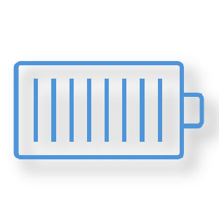 Extreme Akkulaufzeit