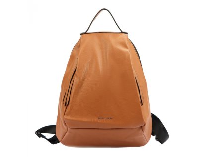 Pierre Cardin Camel hnědý dámský elegantní batoh