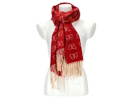 zimni damska sala sh74 cervena