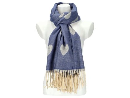 zimni damska sala hw59092 modra