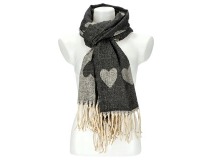 zimni damska sala hw59092 cerna