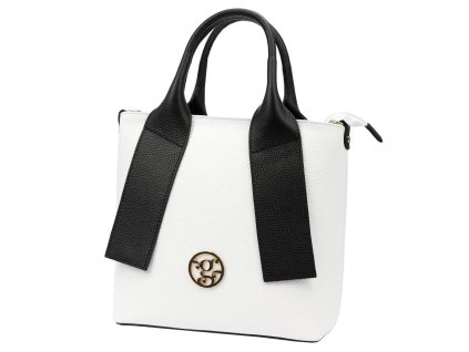 kozena damska kabelka gregorio 1716 bila cerna 1