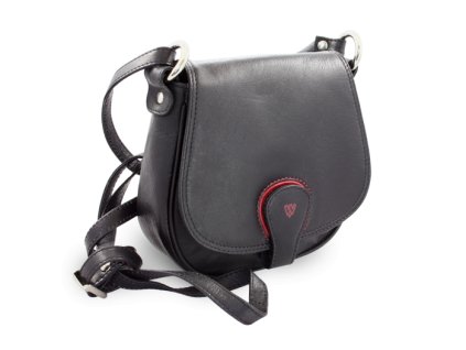 cerna kozena klopnova kabelka 213 5711 6031