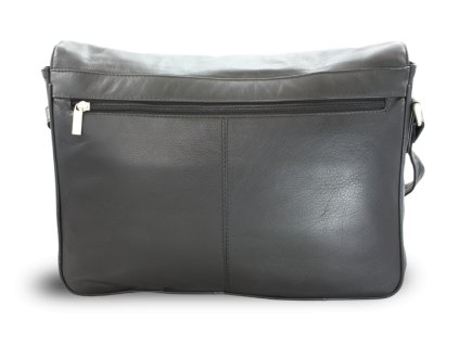 cerna kozena klopnova kabelka