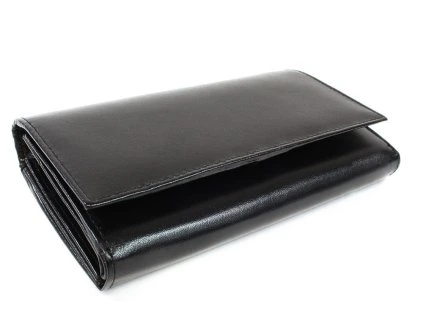 cerna damska kozena klopnova penezenka 511 2121 60