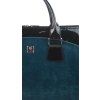 Elegantní dámská kabelka pro notebook do 15.6 palce modrá petrolejová