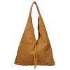 kozena damska kabelka pres rameno s7137 cognac 1