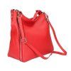 kozena damska kabelka romina s7142 cervena 3
