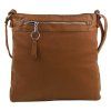velka damska crossbody kabelka d5580 hneda