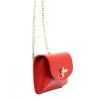 kozena mala crossbody kabelka 20 027 cervena 2
