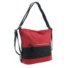 damska kabelka pres rameno batoh d5583 cervena cerna 2
