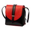 kozena damska crossbody kabelka 1717 2 cerna cervena 1