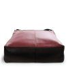 burgundy cerna kozena zipova kabelka 212 3015 6034