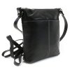cerna kozena zipova minikabelka 212 3013 60