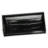 Dámská lesklá peněženka Gregorio BC-106 černá | KabelkyproVas.cz