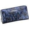 Dásmká lesklá peněženka celozipová Gregorio FS-119 modrá | KabelkyproVas.cz