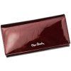 Kožená peněženka Pierre Cardin LEAF 100 tmavěčervená