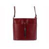 Dámská kabelka crossbody no. 52 višňová | KabelkyproVas.cz
