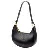 22112 4 mala kozena kabelka na rameno florence cerna