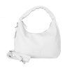 Středně velká kabelka na rameno David Jones CM7455 bílá