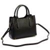22619 4 mala trioddilova kozena kabelka do ruky luka no 87 cerna