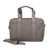 Dvouoddílová taška do ruky David Jones CM7720 na notebook hnědo-šedá