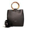 David Jones Paris Originální módní tříoddílová kabelka do ruky David Jones CM5672A černá