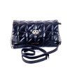 David Jones Paris Moderní malá crossbody kabelka David Jones 6719-1A černá
