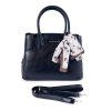 David Jones Paris Malá tříoddílová kabelka do ruky David Jones CH21035A černá se šátkem