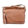 17718 mala kozena crossbody kabelka no 151 hneda