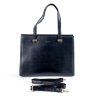 David Jones Paris Tříoddílová elegantní kabelka do ruky David Jones 6882-1 černá