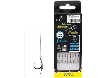 5447 mikado method feeder rig with spike braid