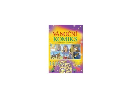 Vánoční komiks - Vánoční příběh s hádankami a úkoly.