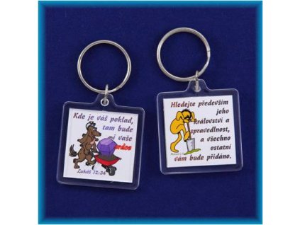 Kličenka- dětský motiv s textem-3.8cm x 3.8cm.