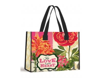 Nákupní taška s texem-Keep Love