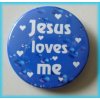 Placka 37mm - Jesus loves me