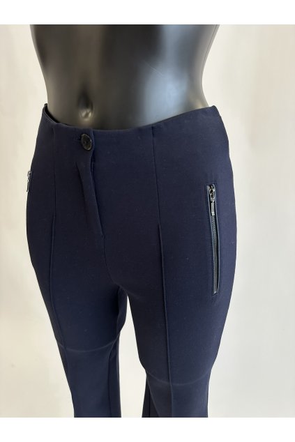 Elon Classic Fashion MODRÉ KALHOTY S OZDOBNÝM ZIPEM