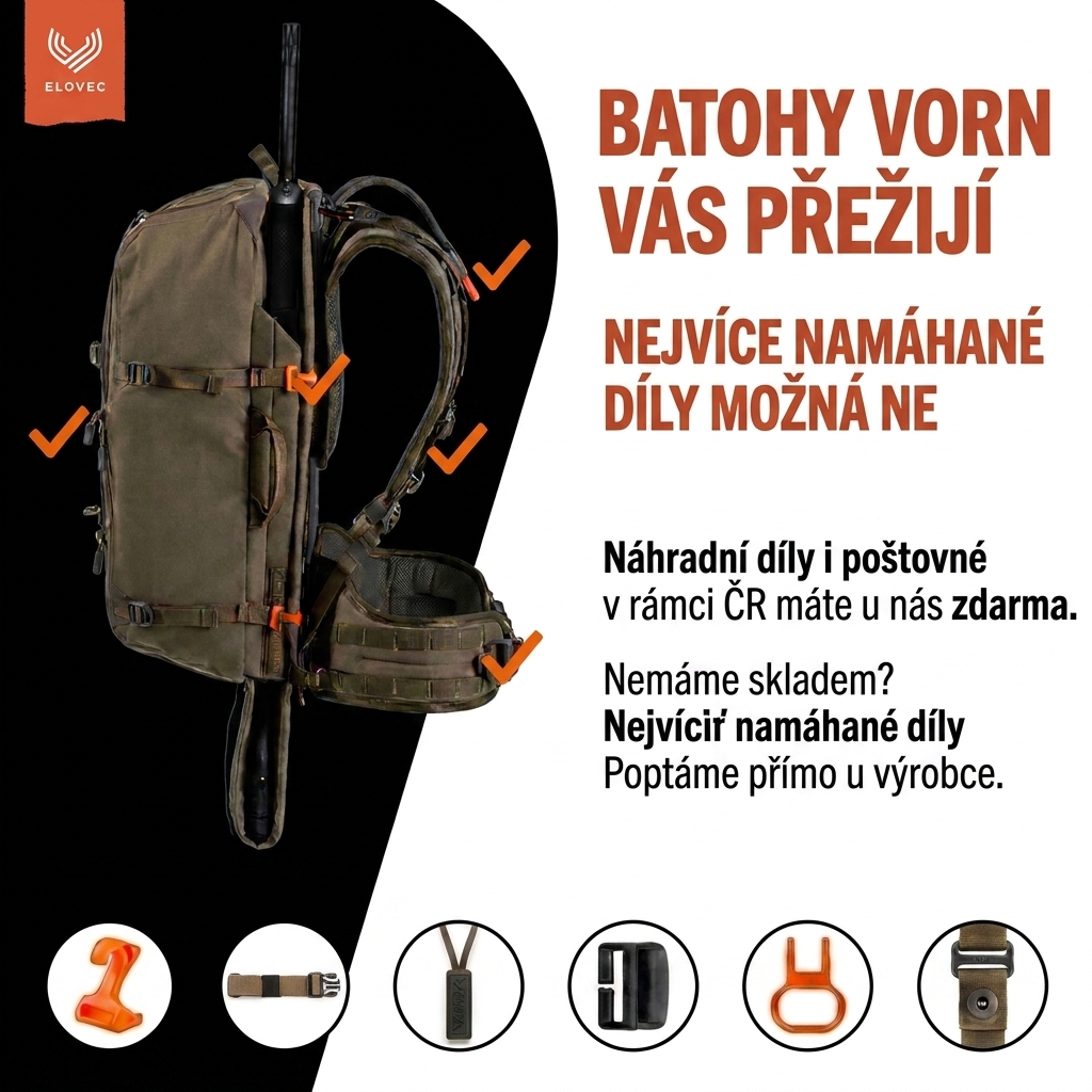 Náhradní díly VORN SKLADEM