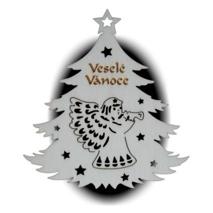 Vánoční ozdoba - stromek č. 1002