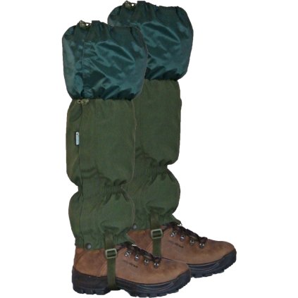 ZÁHOŘÍ Cordura Green návleky - prodloužené