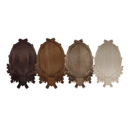 Podložka pod preparáty, řezbovaná, prsa daněk č.407