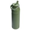 STANLEY The IceFlow™ Bottle Flip Straw 1100 ml/36oz Dried Pine Termoláhev