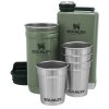 STANLEY The Pre-Party Shot Glass + Flask Set Hammertone Green Dárkový set