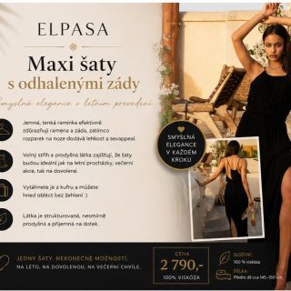 Tentokrát slíbená SEXY elegance od naší návrhářky na léto 2026❤️Elpasa.cz