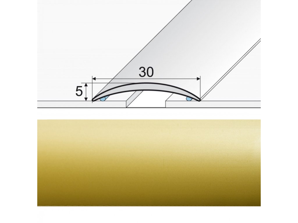 prechodova lepena lista a03 zlato 00