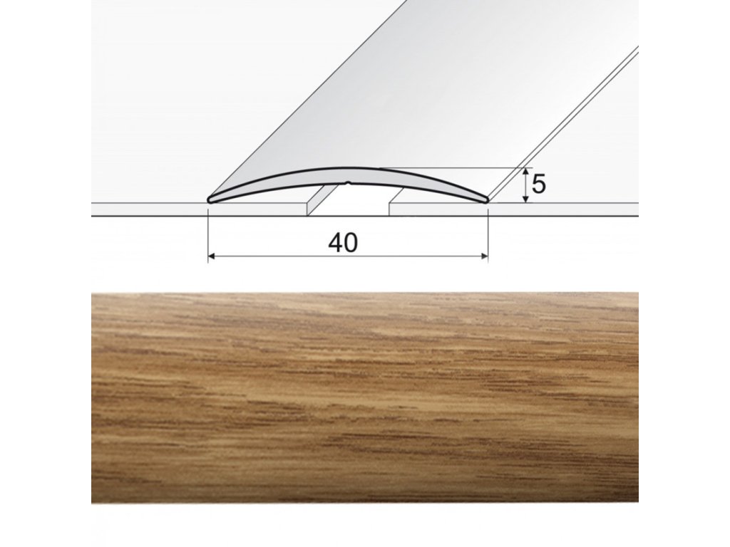 prechodova lepena lista a13 dub