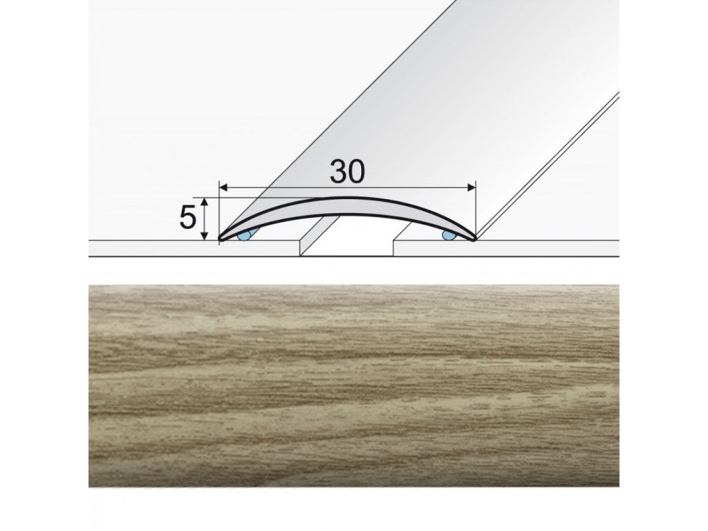 prechodova lepena lista a03 dub arctic 20904